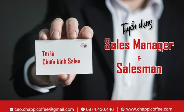 Tuyển dụng Sales manager & Salesman